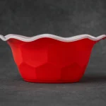 کاسه خورشتی  الماس 350نارنجی (اکو پلیمر )