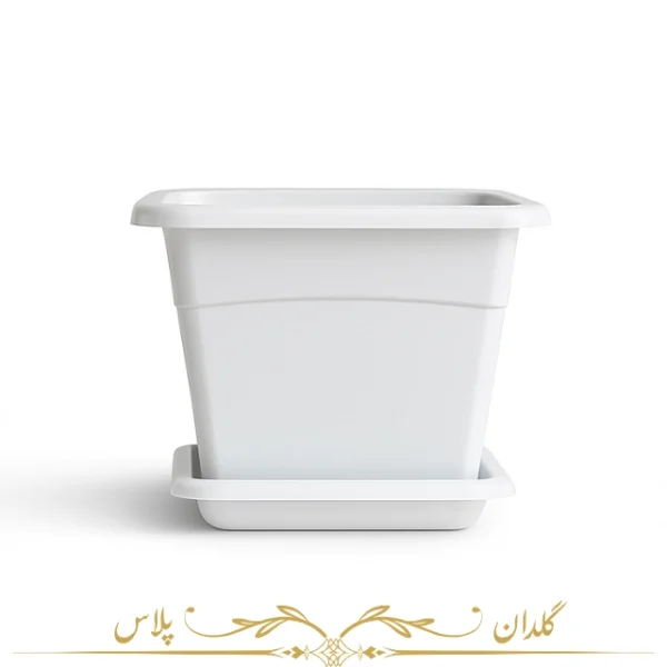 گلدان مربع 105 ایده ال