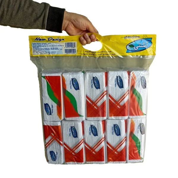 دستمال اقتصادی 10 عددی آشتی