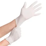 دستکش لاتکس سفید 50*330