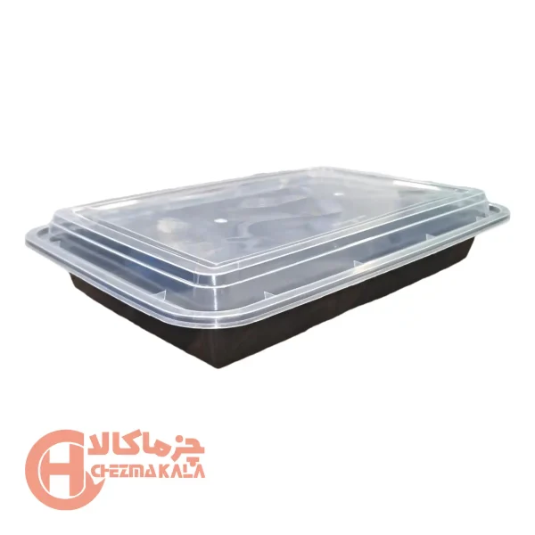 ماکروویو 2200 مستطیل پولاد مشکی 100 عددی