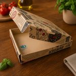 جعبه پیتزا 20کرافت چاپی