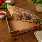 جعبه پیتزا 32 ایفلوت چاپی ارتفاع 4