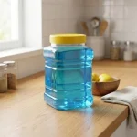 جار دو کیلویی  مربع   با درب دهانه 88 (ک)